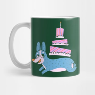 Party Corgi Mug